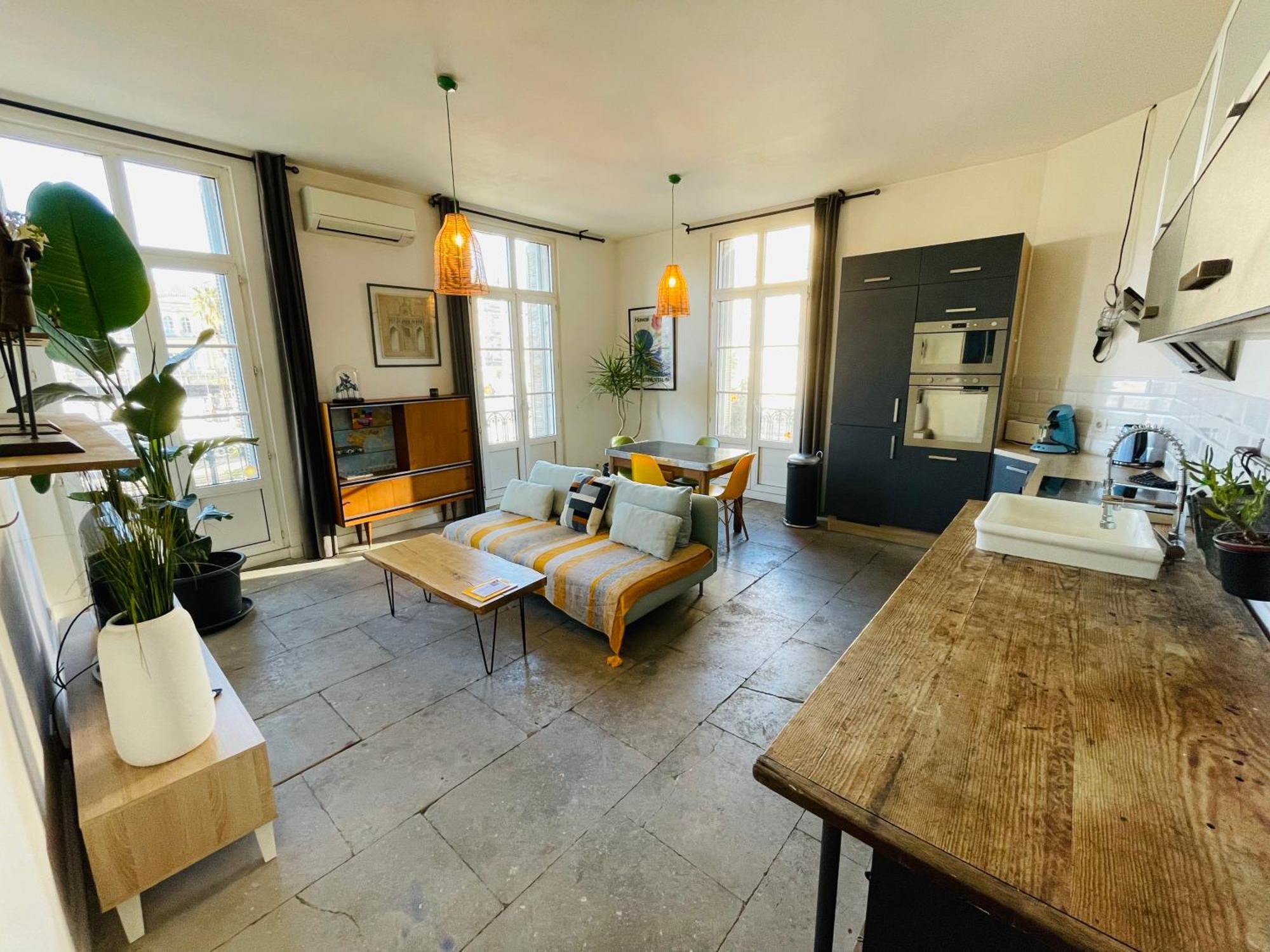 Appartement Climatise 50M2 Une Chambre Proche Centre Et Gare Montpellier Ngoại thất bức ảnh